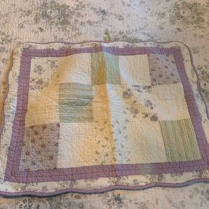Vintage Patch quilt design sham